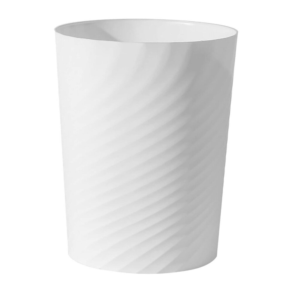 Plastic Small Trash Can Wastebasket, Garbage Container Basket for Bathrooms